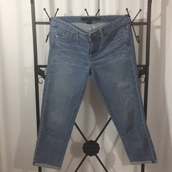 Calvin Klein Jeans Woman’s Light Wash Capris 29/8 - Picture 3 of 8